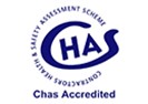 Mackoy Groundworks Accreditation Chas Logo
